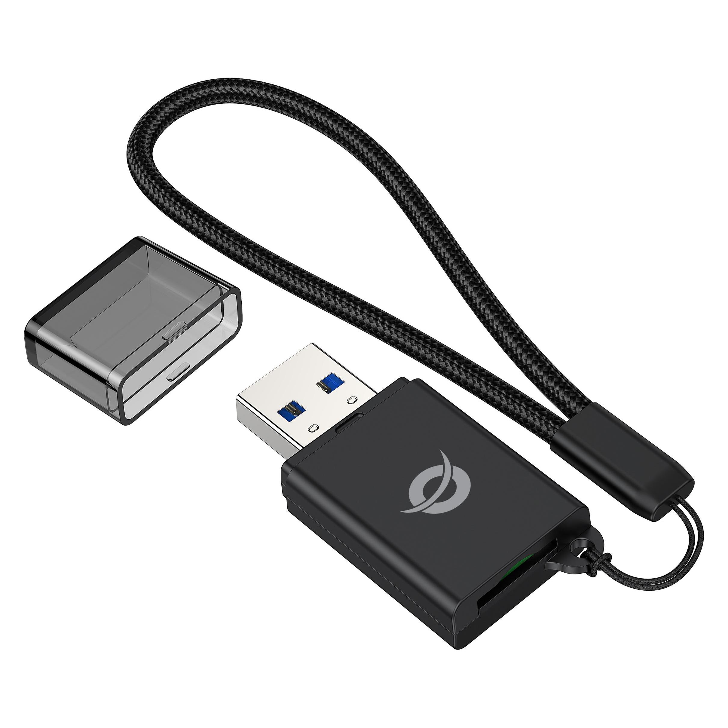 Conceptronic Card Reader USB-A -> Micro SD/TF 3.0 schwarz (BIAN07B)