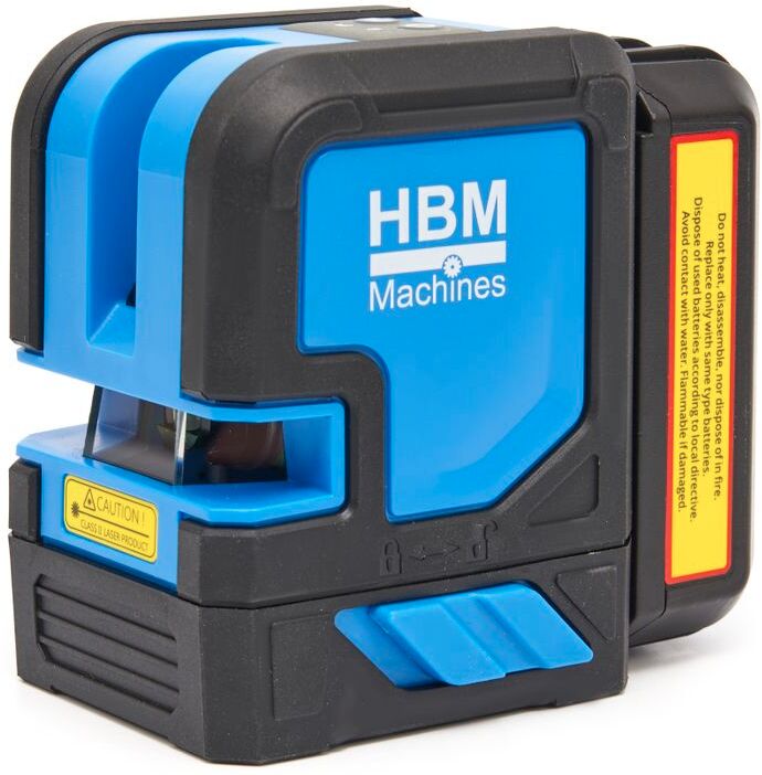 Laser en croix HBM lumière verte