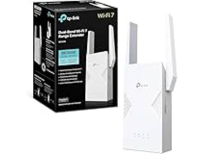 TP-Link Répéteur WiFi 7 Puissant 3600 Mbps, Port 2.5 Gigabit, RE235BE