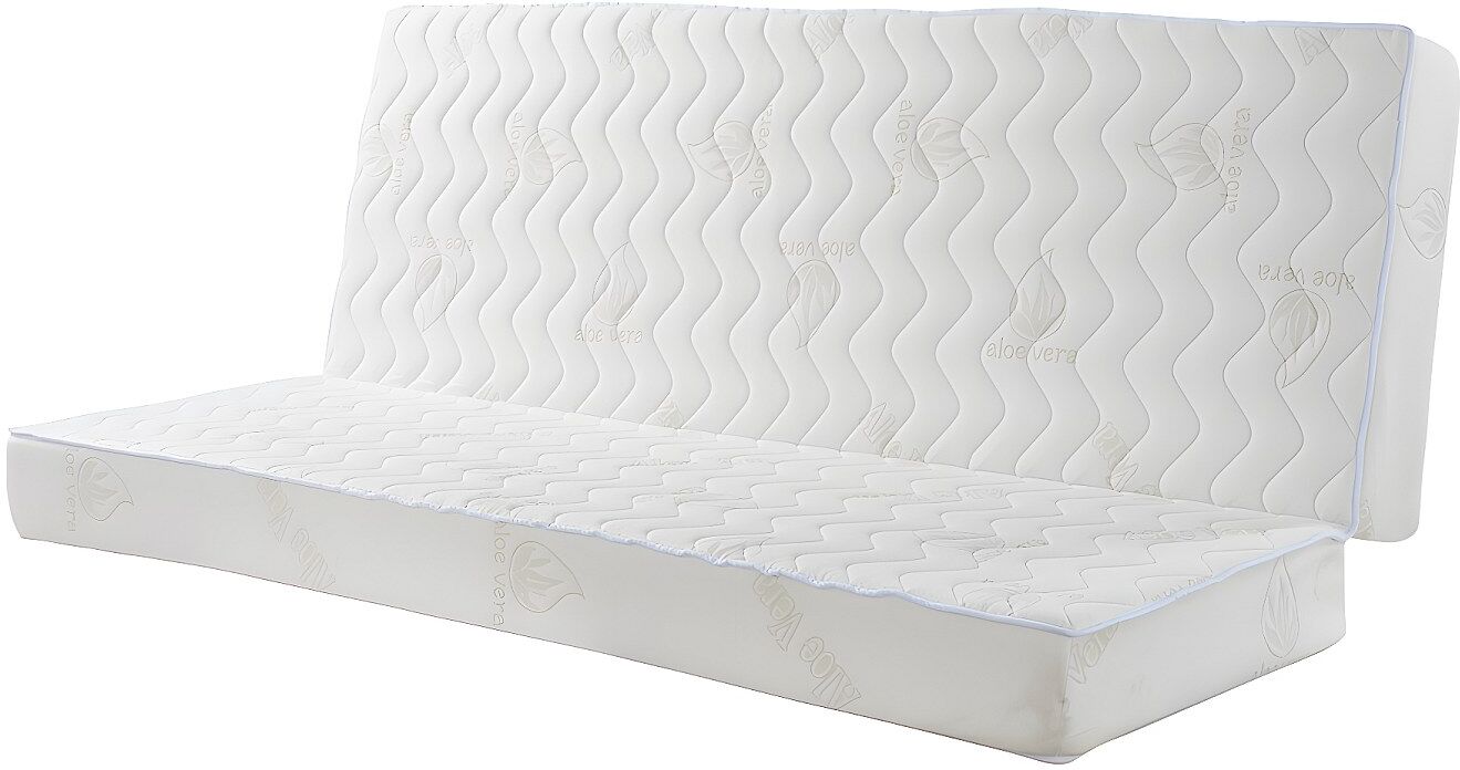 Unique Colchón para sofá cama clic-clac con aloe vera ALOHA de NATUREA 16 cm de grosor - 130x190 cm