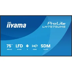 iiyama ProLite LH7575UHS-B2AG Signage Display 190,5 cm (75 Zoll)