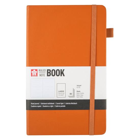Sakura Notizbuch ca. A5 liniert, bernsein Hardcover 160 Seiten (A5, Liniert, Harter Einband) (94146603)