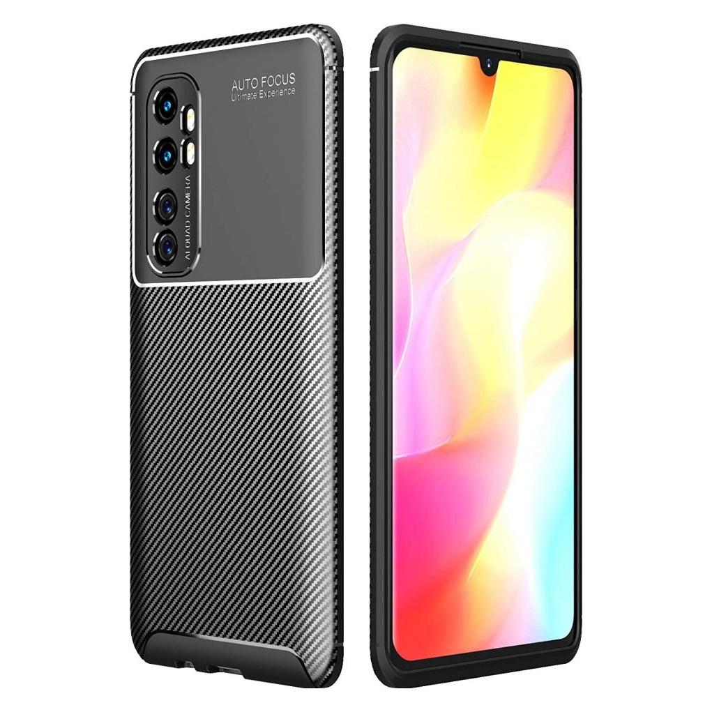 Screenguard Xiaomi Mi Note 10 Lite Hülle Carbon Design TPU Case (Xiaomi Mi Note 10 Lite) (00026583)