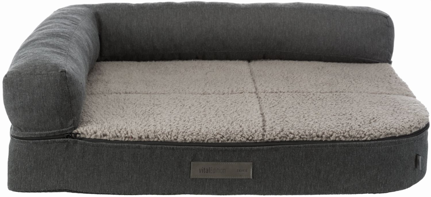 TRIXIEHEIMTIERBEDARF Vital Sofa Bendson, eckig, 100x80 cm, dunkelgrau/hellgrau 16913174