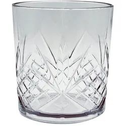 78 Mehrwegbecher Wasserglas Firenze SAN 320 ml Wiederverwendbar Kunststoff unzerbrechlich transparent Wasser Becher