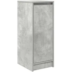 Helloshop26 - Moderner Schuhschrank mit viel Stauraum 29,5 x 34 x 76 cm Holzwerkstoff Betongrau