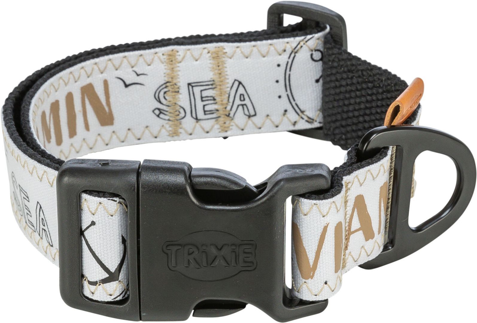 TRIXIE BE NORDIC Halsband, extra breit, 25 - 36 cm / 25 mm, schwarz