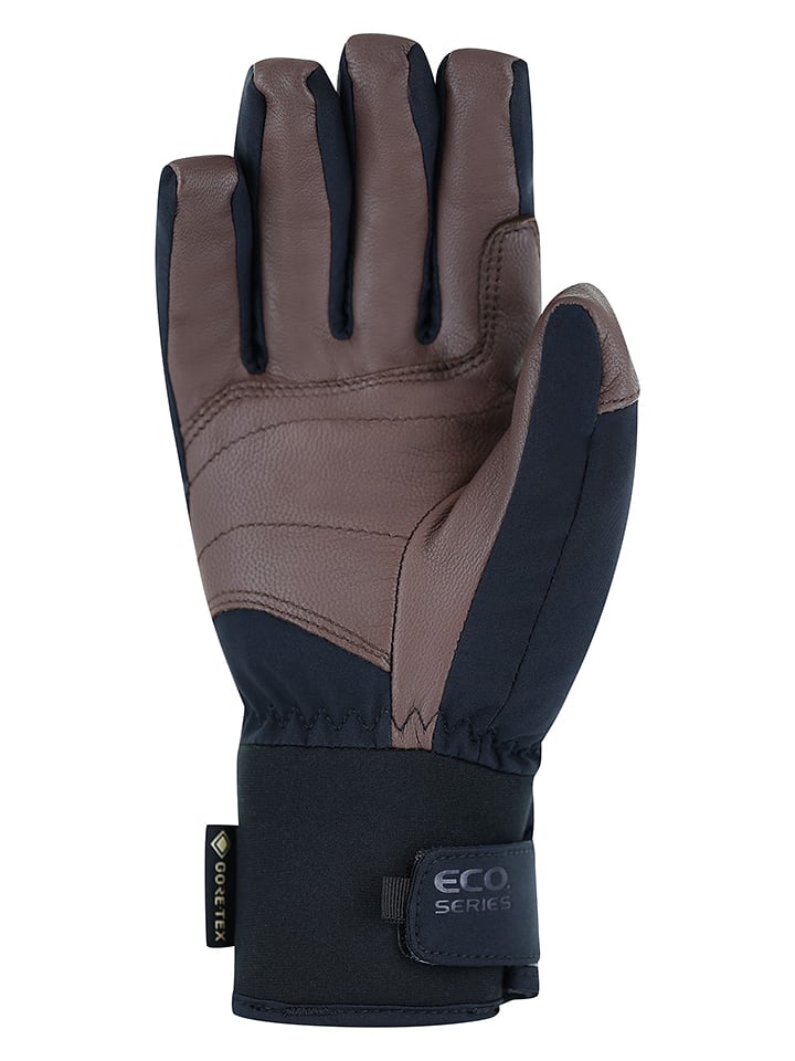 Roeckl SPORTS Ski-/ Snowboardfingerhandschuhe "Camurac GTX" in Schwarz/ Braun - 6