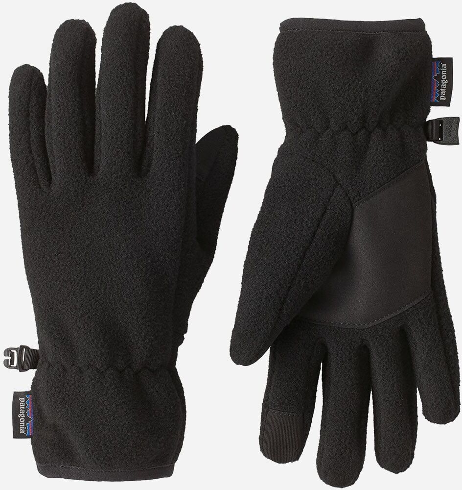 Patagonia Synch Jr - Guanti - Nero 10ANNI