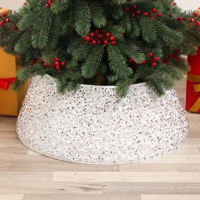 Modern Home Fixes Decorative Holiday Home Decor, Artificial Christmas Tree Skirt, Pine Tree Ring Base Cover g