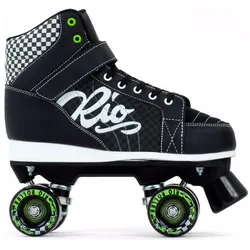 Rio Roller, Unisex, Rollschuhe, Mayhem II (40.5), Schwarz