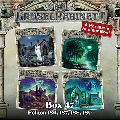 Folgen 186, 187, 188, 189 - E.T.A. Hoffmann,Algernon Blackwood,Heinrich Seidel,Per McGraup, Audio, 4251777709542