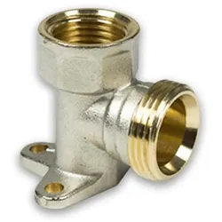 Schraubfitting mit 3/4'' EK (Eurokonusanschluss), Wandwinkel (Ausführung: 1/2''IG - 3/4''EK)