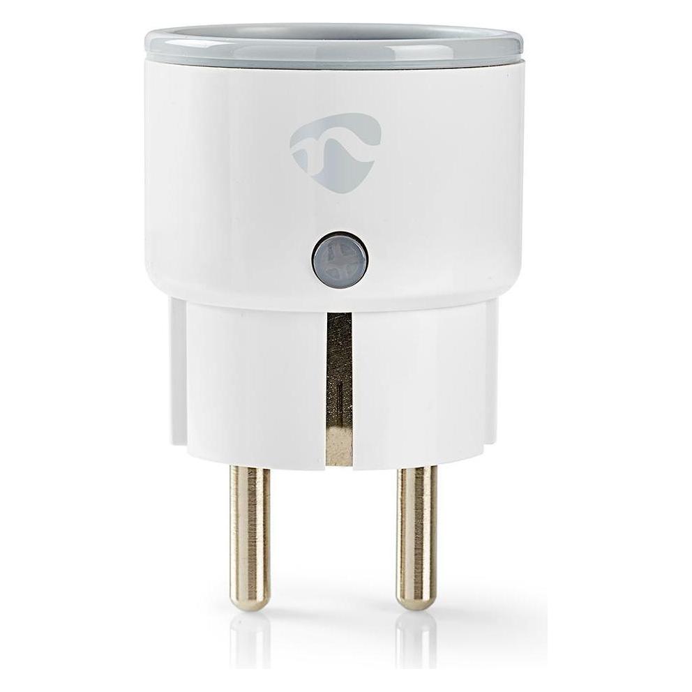 Nedis WLAN Smartplug (WIFIP110FWT) - Energieüberwachung, Schuko Typ F, 10 A (WIFIP110FWT)