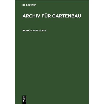 1979, Gebundene Ausgabe von , De Gruyter, 978-3-11-247473-0