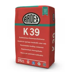 Ardex K39 MICROTEC Bodenspachtelmasse Innen 1-10 mm 25 kg Papiersack