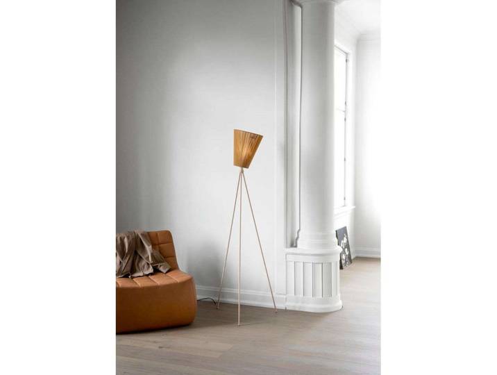 Oslo Wood Lampadaire Acier/Olive - Northern - Salon / séjour - Métal