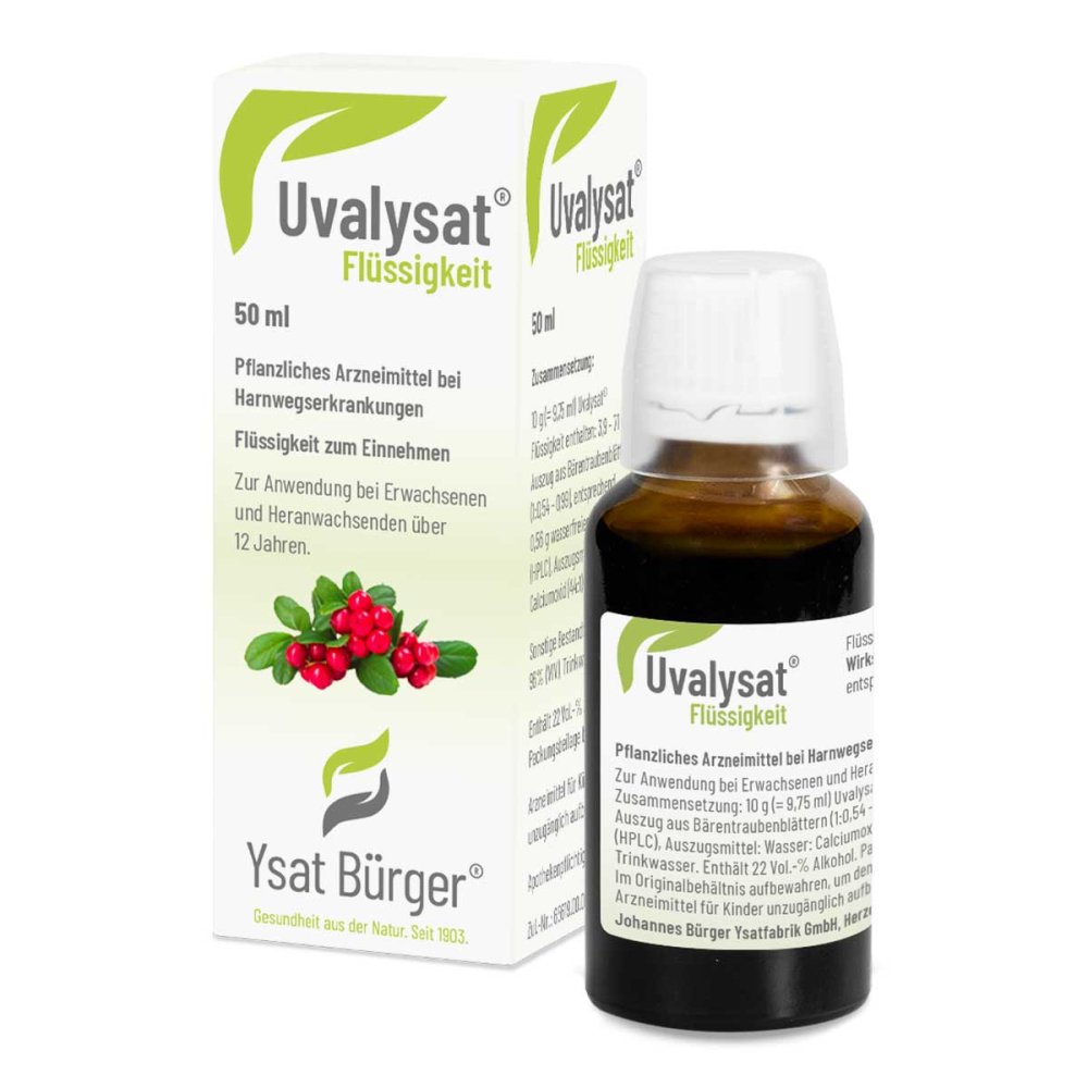 Johannes Bürger Ysatfabrik GmbH Uvalysat Flüssigkeit zum Einnehmen 16779801
