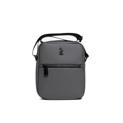 Umhängetasche U.S. POLO ASSN. "ARROWHEAD CROSSBODY Unisex", Herren, Gr. B/H/T: 27cm x 6cm x 27cm onesize, grau, Polyester, Taschen Umhängetasche, Umhängtasche unisex, Crossbody Bag, Festival, Konzert, Outdoor, Sale