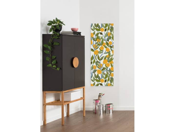 Leinwandbild KOMAR Lemon Soda - Grösse 30 x 90 cm , bunt (farbe bild(er): bunt), B:30cm, Holz, Papier, Bilder, Leinwandbild, Keilrahmenbild mi Echtholzrahmen
