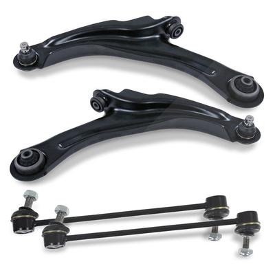 Atec 2x Querlenker + 2x Koppelstange vorne [Hersteller-Nr. 40578817] für Renault