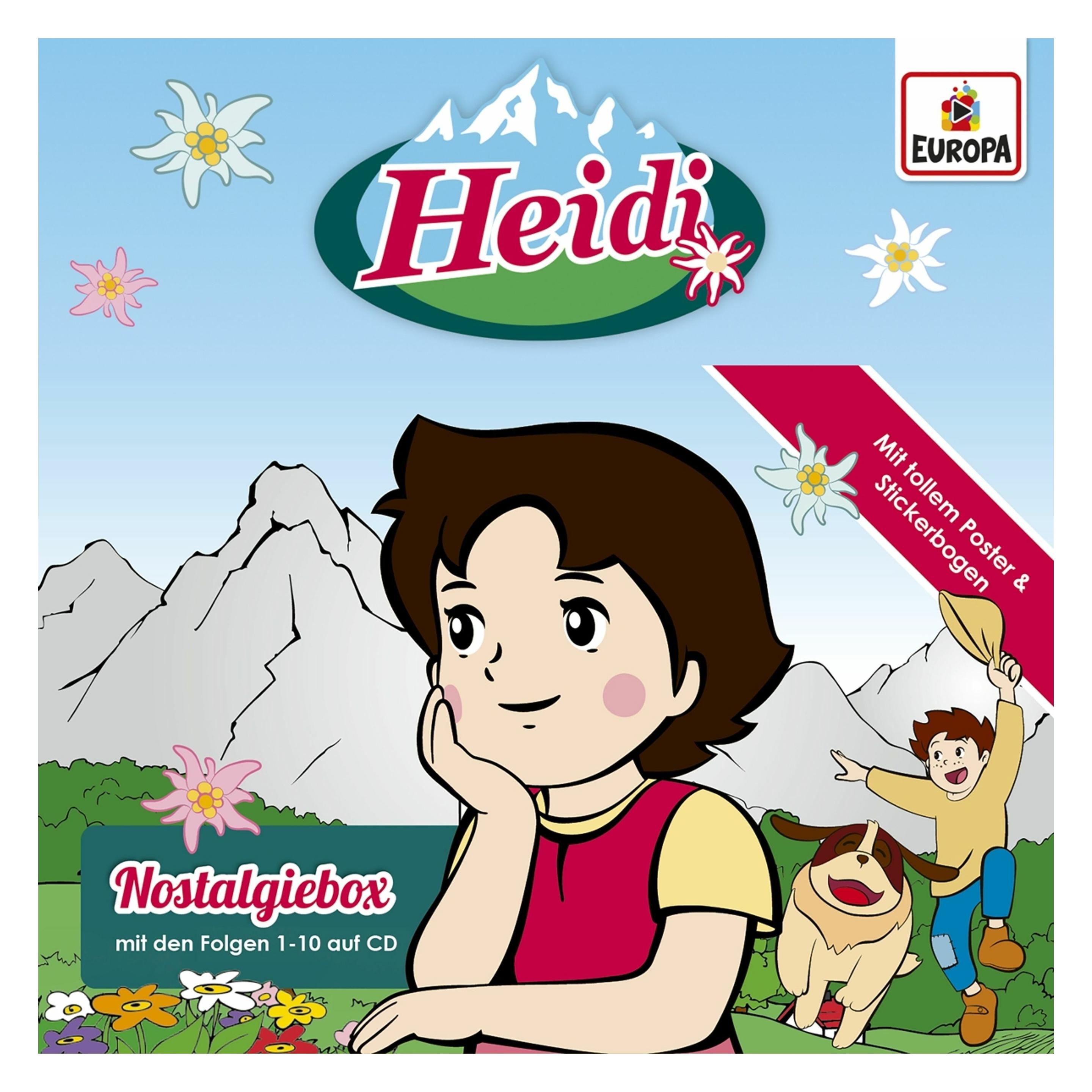 Europa Heidi Nostalgiebox (10 CD Box) (Heidi, Deutsch) (58760722)