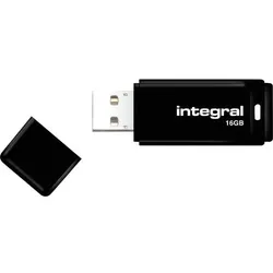 Integral USB 2.0-USB-Stick 16 GB Schwarz