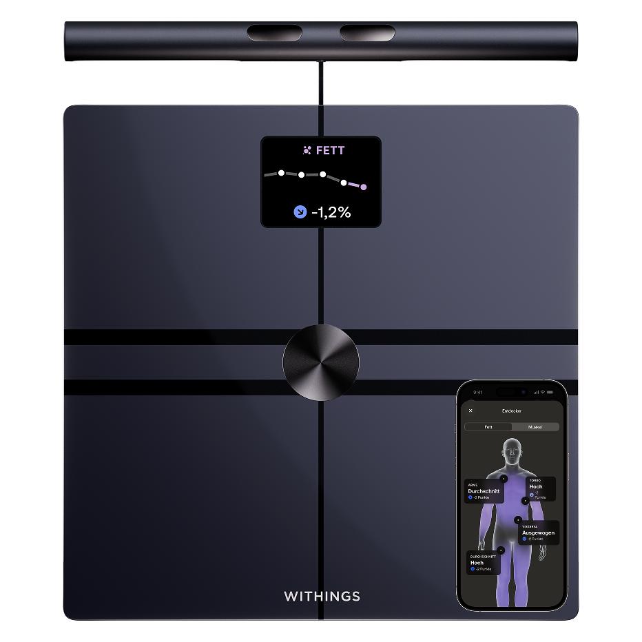Withings BodyFit (200 kg) (WBS16-BLACK-ALL-INT)
