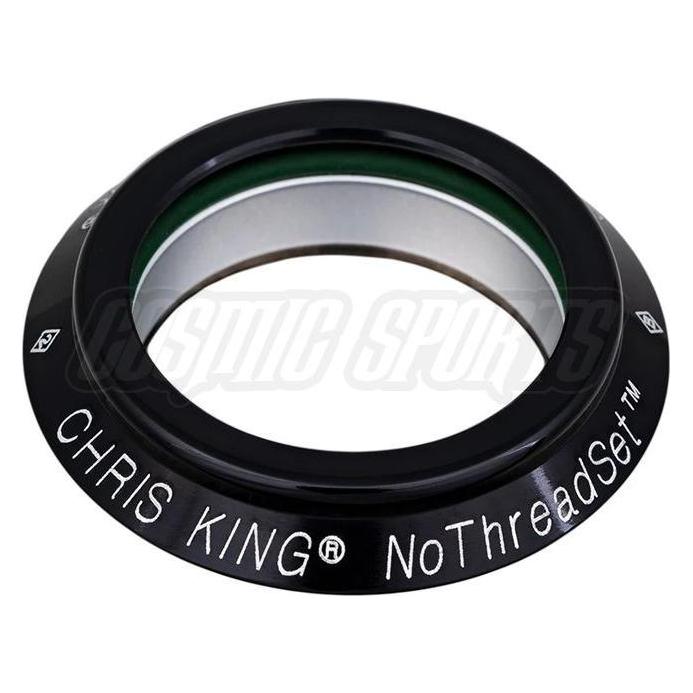 Chris King Bearing Cap NoThreadSet, 1", black (40087888)