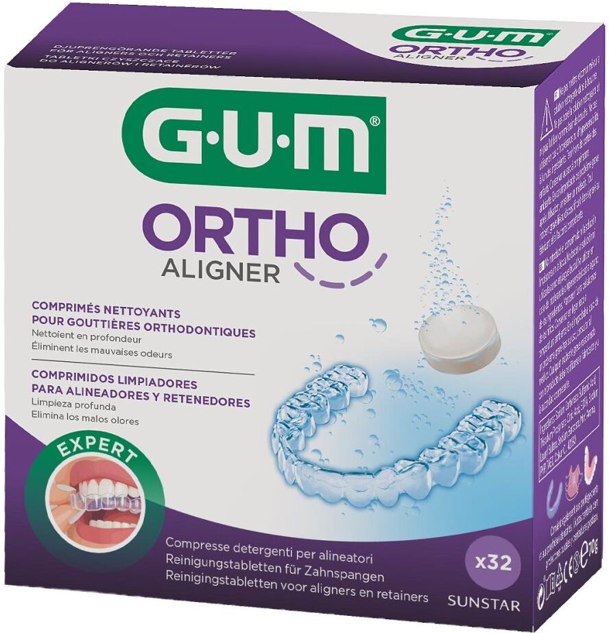 Gum Ortho Aligner Reinigungstabletten 32stk