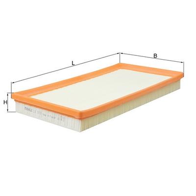 Mahle Luftfilter [Hersteller-Nr. LX1818] für Kia