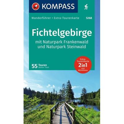 KOMPASS Wanderführer Fichtelgebirge mit Naturpark Frankenwald und Naturpark Steinwald, 55Touren mit Extra-Tourenkarte, Taschenbuch von Walter Theil,