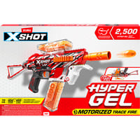 XSHOT - Hyper-Gel Blaster Trace Fire, Gel-Blaster inkl. 2500 Gel-Kugeln