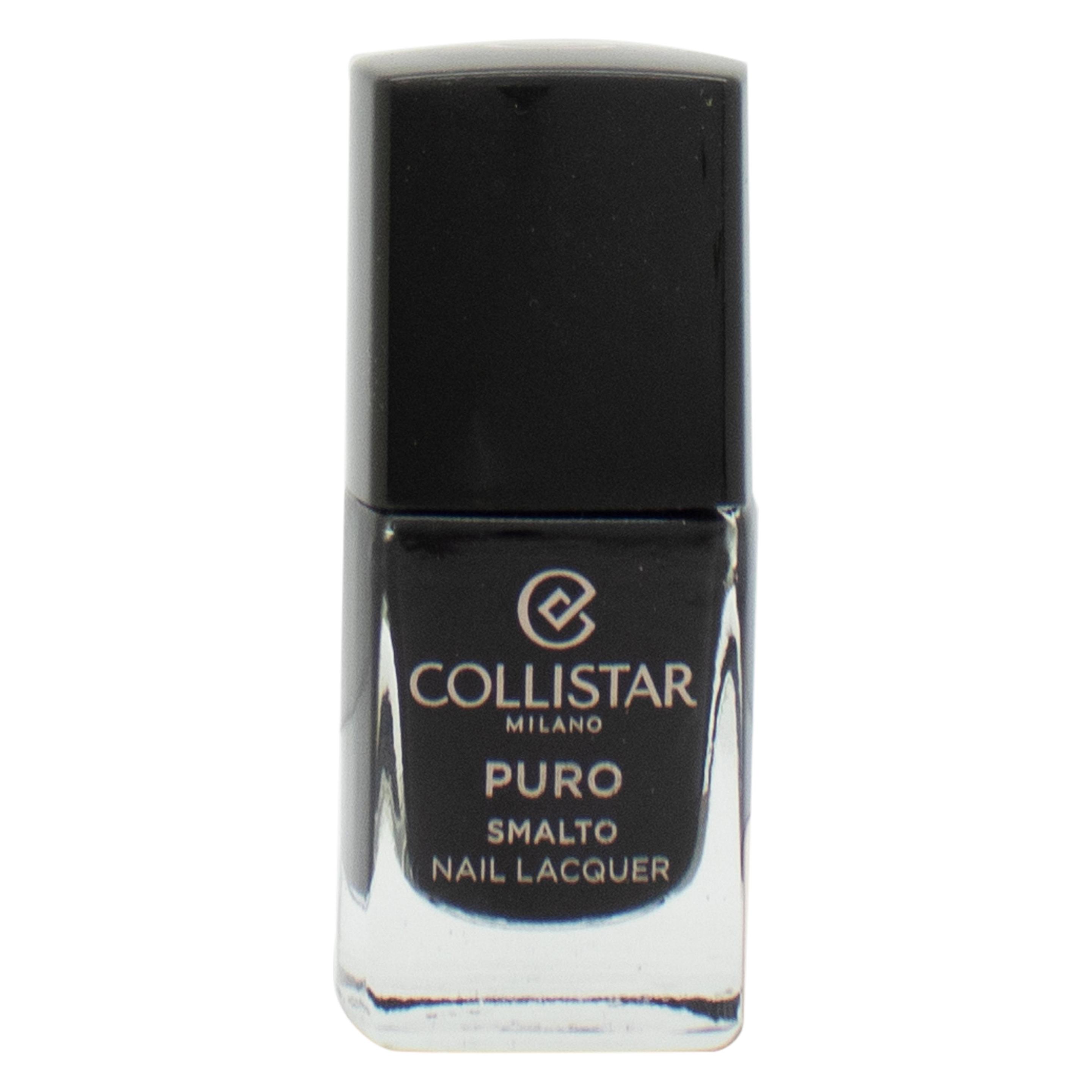 Collistar Puro Nail Lacquer No 313 (313 Nero Intenso, Farblack, Gel-Effekt Nagellack) (K10759)