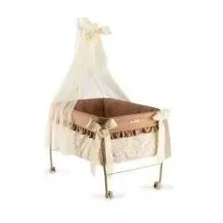 Asi Teresa-Bett mit Himmelbett für Puppen bis zu 46 cm