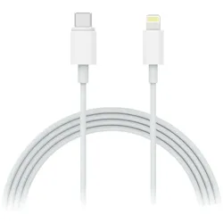 Xlayer Ladekabel »Premium« USB-C to Lightning 1 m weiß