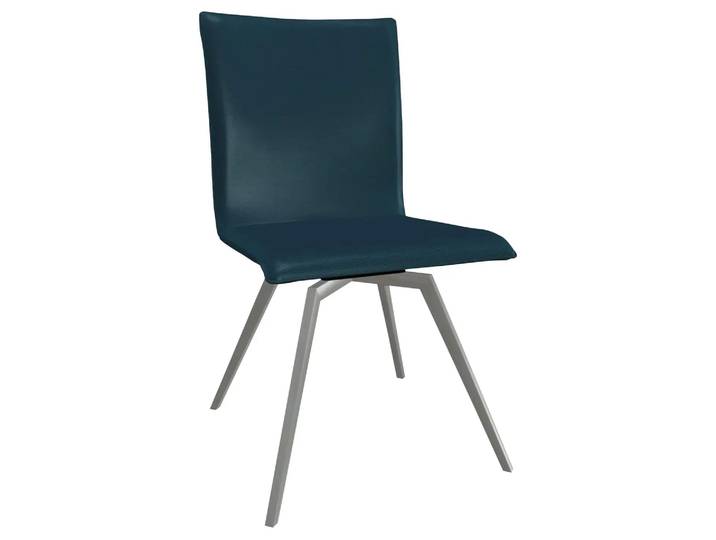 Drehstuhl Damian Trendstühle / Farbe: Türkis / Material: Premium-Leder