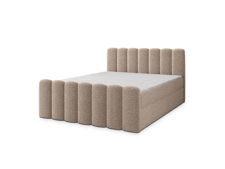 BOXBETT CELLA 160x200 cm mit Matratze und Topper - Beige