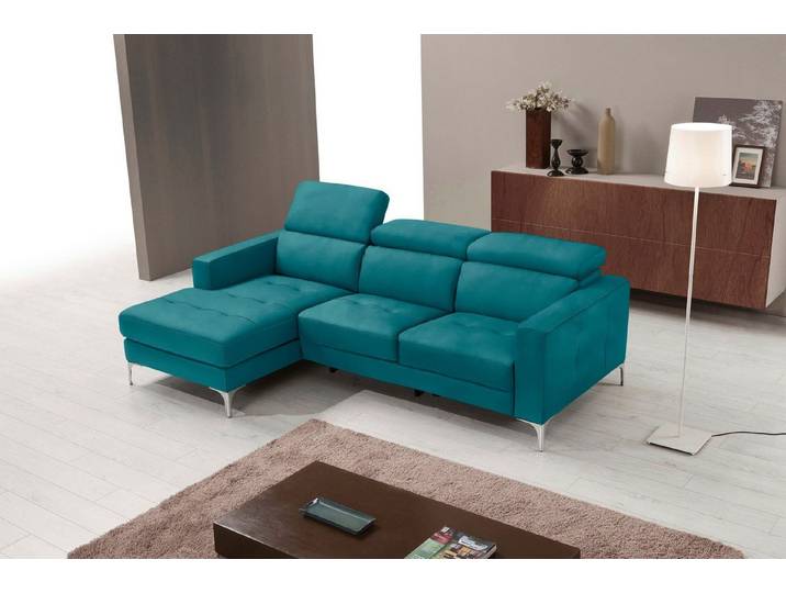 Egoitaliano Ecksofa Matt, erstklassiger Sitzkomfort, aufwendige Detailverarbeitung, L-Form, mit verstellbaren Kopfteilen zum Relaxen