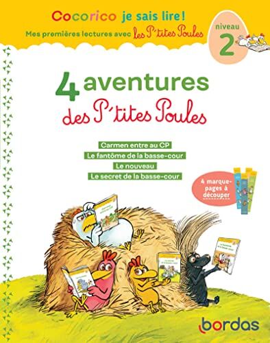 Marie-Christine Olivier - 4 aventures des p'tites poules : niveau 2 - Preis vom 02.10.2026 23:42:20 h