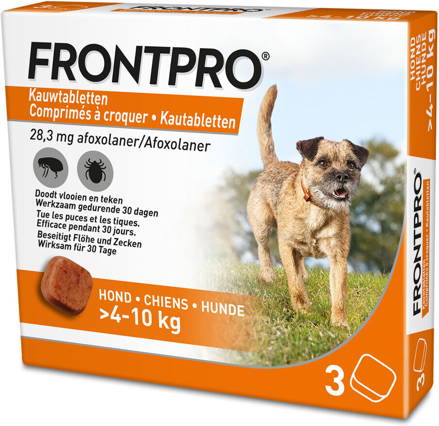 Boehringer Ingelheim VETMEDICA GmbH FRONTPRO 28,3 mg  (4 - 10 kg) 3 Kautabletten Hund