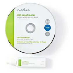 Nedis CD LinsenreinigerCleaner - Reinigungsdisk - 20 ml - Blu-ray Player / DVD Spieler