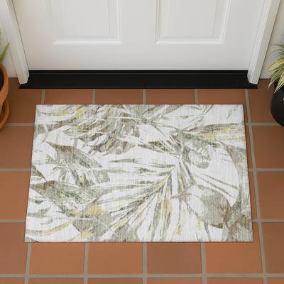 Addison Rugs Machine Washable Indoor/ Outdoor Floral Springs Chantille Rug