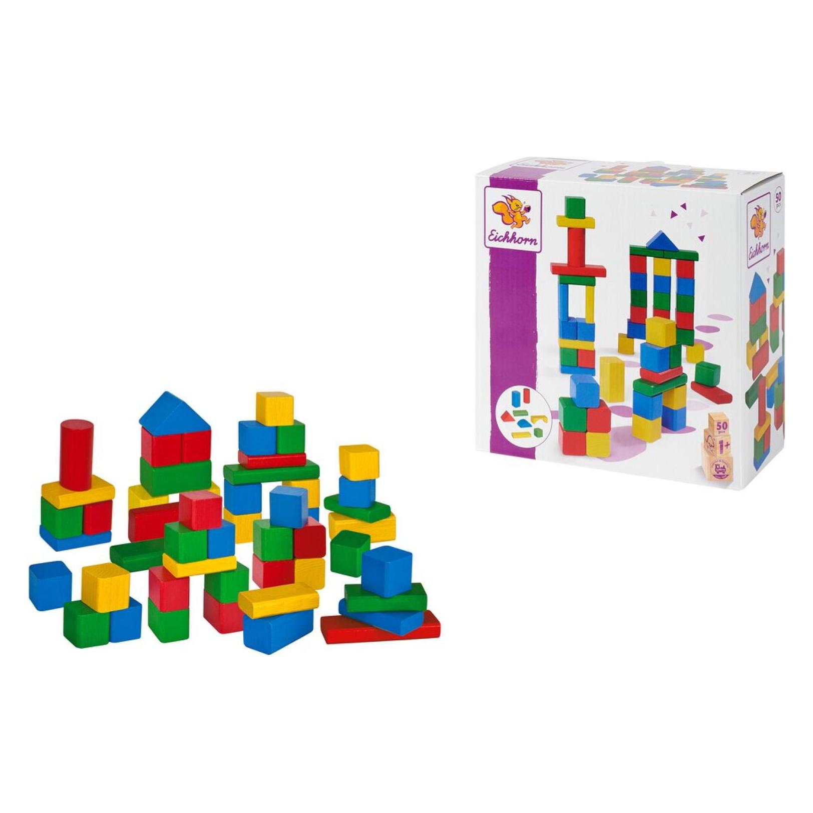 Eichhorn EH Bunte Holzbausteine 50 (100007700)