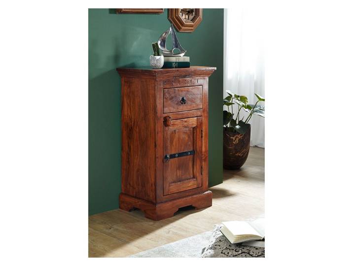 Petite commode 48x36 Acacia laqué Nougat OXFORD #1001