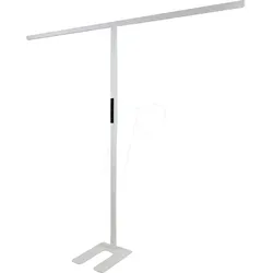 LUXULA LX00133 - LED-Büro-Stehleuchte - Slim Line, Duo, weiß