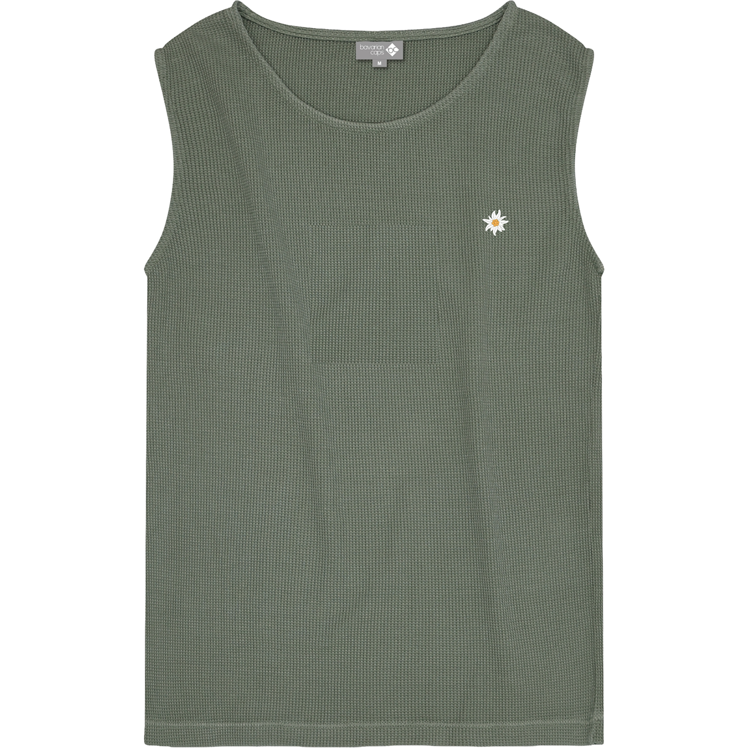 Bavarian Caps Edelweiß Top Damen Tanktops gruen Größe L Lifestyle Hautfreundlich