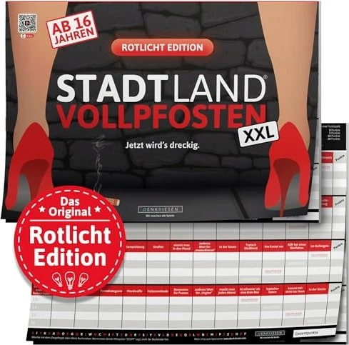 Denkriesen STADT LAND VOLLPFOST EN ROTLICHT EDITION - A4