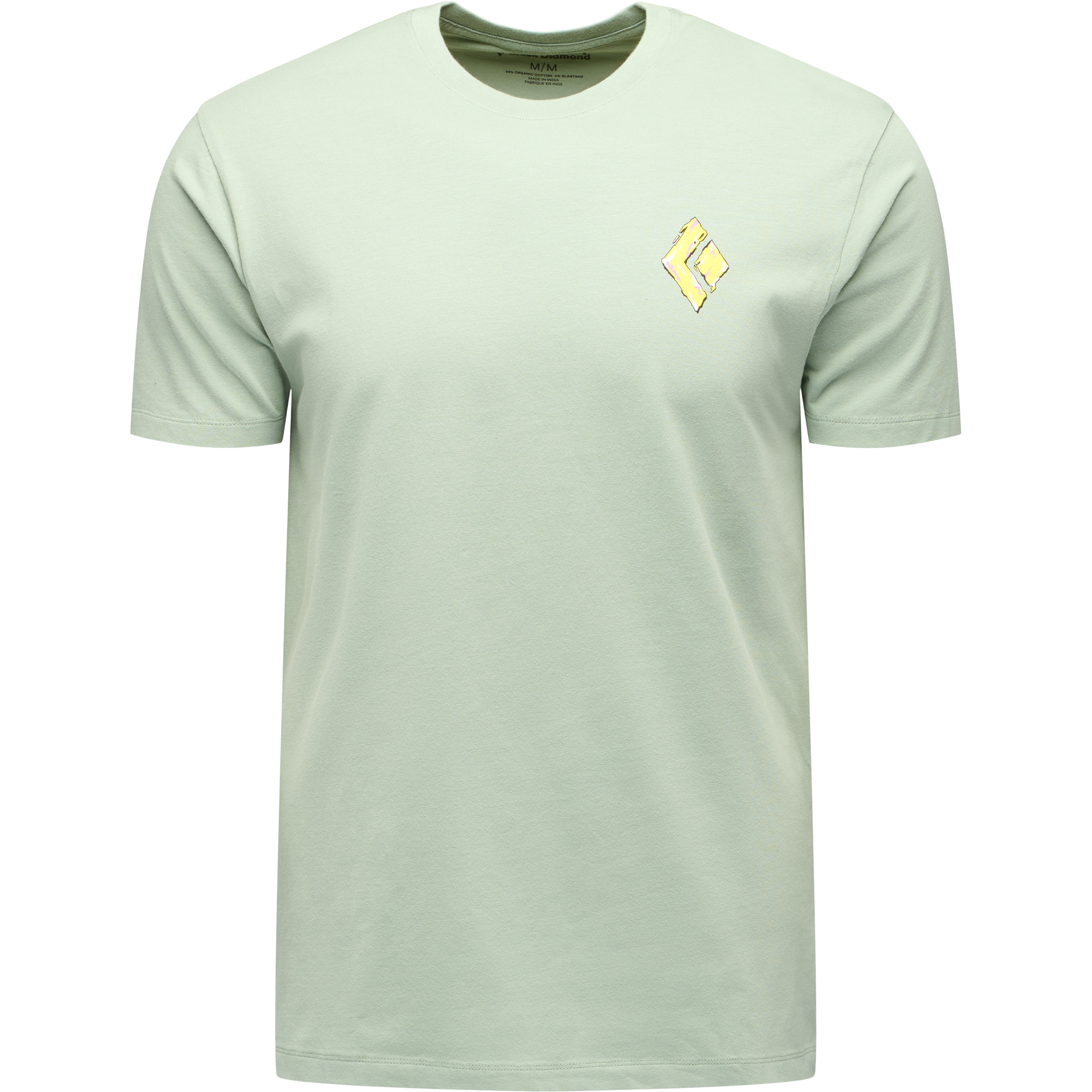 Black Diamond Shredded Herren T-Shirts grau Größe S Lifestyle Hautfreundlich