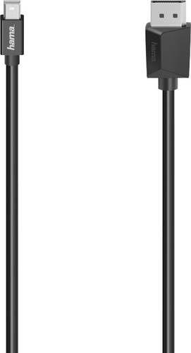 hama 00200710 Video-Kabel, Mini-DP-Stecker - DisplayPort-Stecker, Ultra-HD 4K, 1,50 m